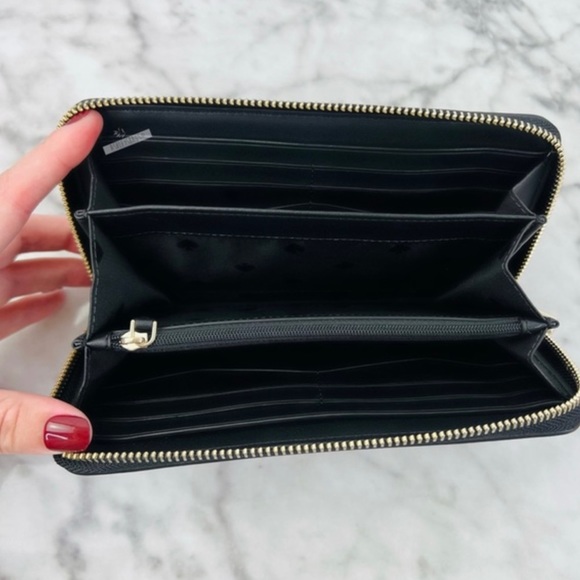 Kate Spade Staci Large Continental Wallet In Black - Picture 3 of 4